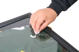 Jersey khung mới cổ điển tùy chỉnh gỗ đen Jersey khung hiển thị trường hợp có thể khóa với Acrylic 98% uv-chống - Product Image 4