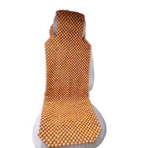 Coussin de siège de voiture en perles de bois, universel, pièce unique, fermeté moyenne, utilisation quatre saisons - Product Image 5