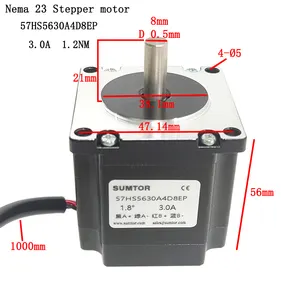 Sumtor 57HS5630 Motor paso a paso bipolar tamaño 23 con juego de Motor paso a paso CE 1.2n.M para torno de enrutador Cnc Diy