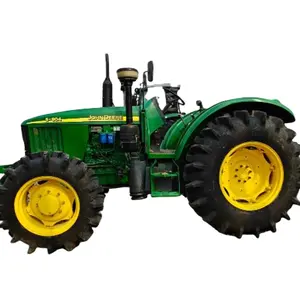 二手农用花园拖拉机约翰迪尔5-904耕犁机农业机械拖拉机，带迷你装载机