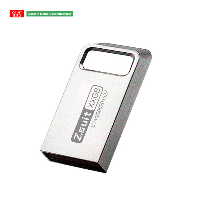 Promotion Metal Mini USB 2.0 2GB 4GB 8GB 16GB 32GB Pen Drive 100% Original Chip 2.0 USB Stick 64 128 256 GB USB Flash Drive