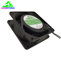 Ventilateur axial DC haute vitesse 8025 110V 220V à haute pression statique, anti-vibration, pour refroidissement de cabinet, ODM OEM