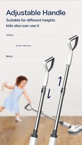 Mop Elettrico Senza Fili con Spray d'Acqua, Batteria Rimovibile, Serbatoio da 300mL, Mop Elettrico Leggero con Luci LED - Product Image 4