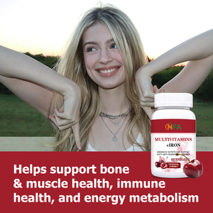 Suplemento Dietético NFA OEM, Multivitaminas + Hierro en Tabletas, Apoyo Nutricional Avanzado con Antioxidantes y Minerales - Product Image 5
