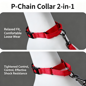 Cross-border Direct <b>Dog</b> Collar Teddy Large Medium Small <b>Dog</b> Foundation Fur Fight Reflective Nylon Pet Neck Retractable - Product Image 5