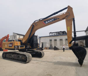 Excavadora de maquinaria usada de alta calidad Excavadora Sany 215C Excavadora de orugas de segunda mano Sany 215C Venta caliente - Product Image 3