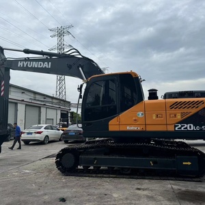 Prix bas, excavatrice Hyundai d'occasion robuste et originale de 22 tonnes, excellent prix, R220LC-9S, nouvelle excavatrice sur chenilles Hyundai en promotion - Product Image 5