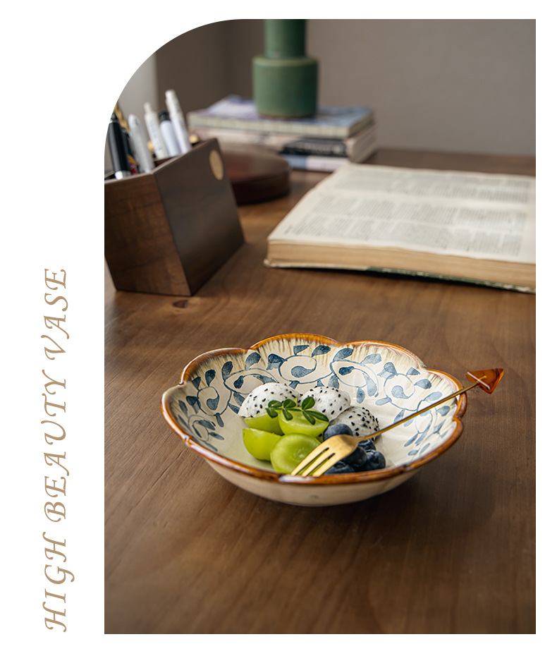 จานดอกไม้ 6 ดอก-อีมิ