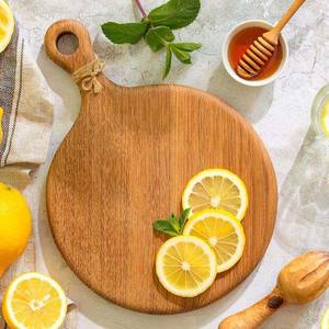 Tabla de Cortar de Madera de Mango Vintage para Uso en la Cocina, Tablas de Cortar de Madera de Acacia Hechas a Mano en Oferta - Product Image 6