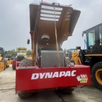 Compacteur routier vibrant tandem DYNAPAC CC6200VI d'origine suédoise pour asphalte