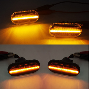 Luci a Led Dinamiche di Posizione Laterali Indicatori di Direzione per <span class=keywords><strong>Dacia</strong></span> Duster <span class=keywords><strong>Dokker</strong></span> Lodgy Renault Megane 1 Clio 1 2 KANGOO ESPACE Smart Fortwo 453 - Product Image 5