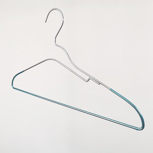 Revêtement en PVC antidérapant et antirouille <span class=keywords><strong>cintre</strong></span> supérieur en métal chromé pour magasin de vêtements et stockage - Product Image 3