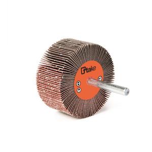 แผ่นขัดแบบฟลัปวีล ขนาด 40x20 มม. แกน 6 มม. ผลิตจากคอรันดัม สำหรับขัดโลหะ - Product Image 1