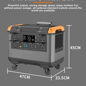 Stazione di Energia Solare Portatile a Onda Sinusoidale Pura 220V per Campeggio, Viaggi in Auto, Uso Domestico e Emergenze - Product Image 5