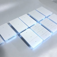 Interrupteur à bouton-poussoir Tuya Wifi Zigbee 118/120, télécommande, interrupteur d'éclairage, compatible avec Alexa et Google Home, commande vocale