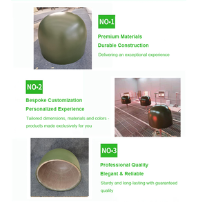 High Strength 6ft Antenna Radome Shell Outdoor Fiberglass <strong>Radio</strong> Frequency Systems For Starlink 800 X 800 Boat Dish With Radome - Product Image 5