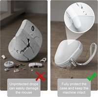 Étui rigide personnalisé OEMODM en EVA pour souris sans fil, sac de transport portable pour souris de jeu pour ordinateur