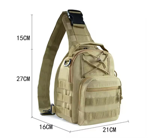 Multi-functional Tactical Chest Bag CP Single Shoulder <b>Sling</b> <b>Pack</b> for Outdoor Camping Hiking Trekking - Product Image 6