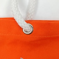 Vente en gros de sac cabas en toile de coton blanc uni imprimé de logo personnalisé sacs à provisions réutilisables avec motif de lettres