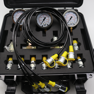 Kit de test de pression hydraulique de haute qualité, kit de manomètre hydraulique, manomètre pour excavatrices - Product Image 1