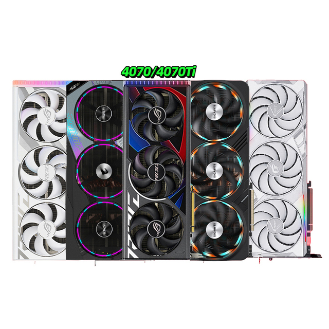 New Stock RTX4070TI RTX 4070TI RTX4070 Ti RTX4070 RTX 4070 12G 12GB All Brand Used Graphics Card