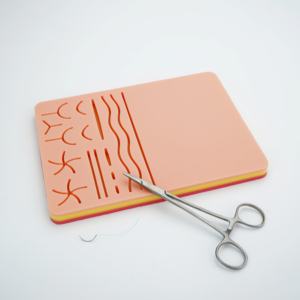 Geavanceerde Zuivere Zachte Siliconen Voor Medische Training Hechtdraad Praktijk Kit Siliconen Model Voor Verpleegkundige Training - Product Image 6