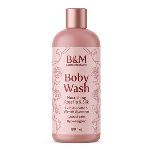 Gel <span class=keywords><strong>de</strong></span> Ducha <span class=keywords><strong>para</strong></span> Bebés Pure Moisture, Marca Personalizada OEM, Lavanda Orgánica <span class=keywords><strong>para</strong></span> Baño Diario, Jabón Líquido <span class=keywords><strong>para</strong></span> Bebés Sin Lágrimas - Product Image 3