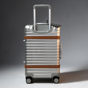 Valise Trolley en aluminium haut de gamme fabriquée en Chine valise Trolley d'embarquement roue universelle serrure TSA valise à bagages Durable - Product Image 5