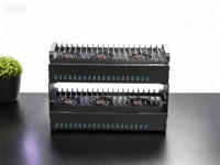 20 Port USB Hub for Mobile Phone Motherboard Box with Batch Synchronization Control DIY Android Farm Box for One by One Black
