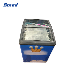 Smad 300l 500l Curved Glass Ice Showcase Chest <b>Freezer</b> Commercial Ddh-328p Chest <b>Freezer</b> Commercial - Product Image 2