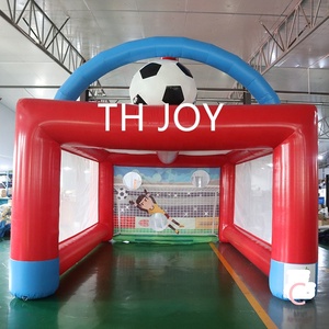 Envío aéreo gratuito a la puerta, juego de penalti inflable de PVC, juego de patada de fútbol inflable, portería de fútbol a la venta - Product Image 2