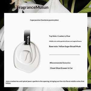 Al por mayor Placa de yeso para aromaterapia DIY, Piedra difusora de fragancia para colgante, con fragancia duradera, de yeso aromatizado con aceite - Product Image 3