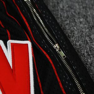 Wholesale <b>Mens</b> Basketball <b>Shorts</b> Double Custom Design Retro Mesh Basketball <b>Shorts</b> - Product Image 5