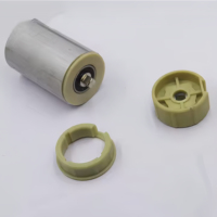Adaptateur d'entraînement de couronne de Tube en Nylon en plastique de 50mm avec accessoires de rideau de Format électrique pour la technique de moteur d'ombre de rouleau de 35mm plaine