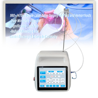 Dispositif chirurgical 980 1470nm pour le traitement des hémorroïdes et des piles par endolaser