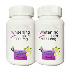 Cápsulas Blanqueadoras con Mezcla de Glutatión 90000mg, Suplemento para Aclarar la Piel, Suplemento Blanqueador con Antioxidante Antienvejecimiento - Product Image 5