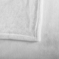 Couverture en velours blanc personnalisée pour la maison Couvertures douces pour la maison Personnage de dessin animé Impression par transfert de chaleur Sublimation vierge pour le bricolage