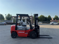 Chariot élévateur diesel à boîte de vitesses automatique 2,5 tonnes avec déplacement latéral, moteur diesel, réduction pour grandes quantités