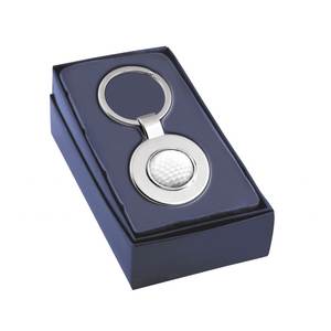 Porte-clés de golf en métal creux de 25 mm de diamètre, cadeau promotionnel - Product Image 3