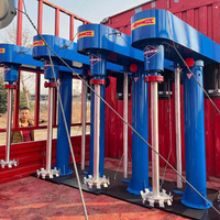Mélangeur Industriel Automatique Haute Vitesse pour Peintures et Cosmétiques, Pompe Moteur pour Liquides et Shampoings, Idéal pour le Traitement Chimique