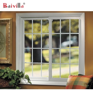 Hot Bán Nhôm Trượt Đôi Kính Cử<span class=keywords><strong>a</strong></span> Sổ Với Phụ Kiện Chất Lượng Cao - Product Image 6