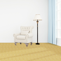 YIKE Beige-Gelbe PVC-Gewebte Vinyl-Bodenbeläge Teppichfliesen für Gewerbliche und Heimische Dekoration Wasserdicht Schimmelresistent Feuerfest