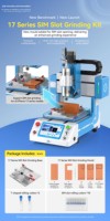 Base de meulage de fente SIM JCID pour la série iPhone 17 EM03 – Outils de machine à meuler les puces de carte mère CNC