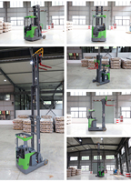 Montacargas Eléctrico MOVMES con Plataforma Elevadora de 1.6/2/2.5T, Altura de Elevación de 6M-14M, Batería de Iones de Litio para Sistemas de Estanterías de Alta Densidad