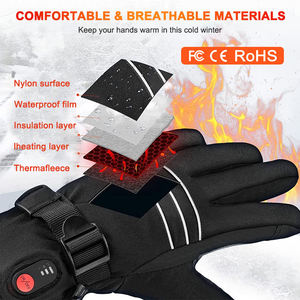 <span class=keywords><strong>Gants</strong></span> <span class=keywords><strong>chauffants</strong></span> à écran tactile USB, <span class=keywords><strong>batterie</strong></span> intégrée, <span class=keywords><strong>gants</strong></span> <span class=keywords><strong>chauffants</strong></span> électriques imperméables pour le travail - Product Image 6