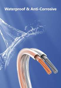 Cable de Audio Profesional para Altavoces, 12 AWG, 30M, 2 Núcleos, Cobre OFC, Par Trenzado TC, Alta Fidelidad para Guitarra, Coche, Proyector, en Stock - Product Image 4