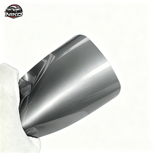 Film NIKO, bonne adhérence, sans bulles, anti-rayures, protection PET, vinyle gris sport pour changement de couleur de carrosserie de voiture, 1,52*18m - Product Image 2