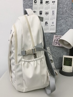 Grosir Ransel Perjalanan Gaya Baru Warna Solid Ransel Tahan Air Ransel Olahraga Ringan Perempuan