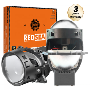 REDSEA E480 200W RHD/LHD <span class=keywords><strong>12V</strong></span> 24V9チップブルーレンズバイLED 3インチレンズカー70WBILEDプロジェクターレンズ3.0 - Product Image 1
