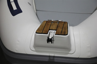 20ft 6m CE bateau gonflable 150hp moteur puissance Sport RIB bateau Hypalon fibre de verre coque bateau à rames